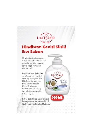 Hindistan Cevizi Sütlü Sıvı El Sabunu 300 Ml X2 Ve Rosıe