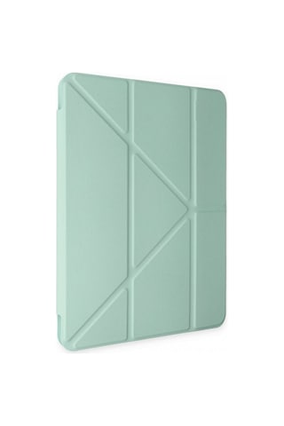 Apple Uyumlu iPad Pro 4. Nesil M2 2022 11 Inç Tablet Silikon Kılıf Origami Pencil Kılıf