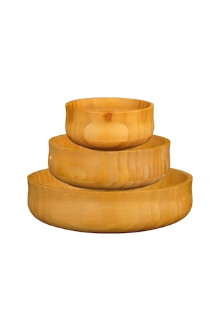 Mien Dayanıklı Bambu Bohem Kase 13 Cm Küçük Boy S 1 Adet 7b121