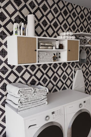 Loya 120 Cm Banyo Dolabı Üst Modülü Beyaz- Arno Diğer