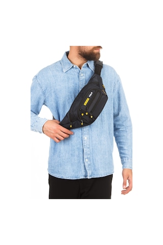 Newish Polo Erkek Usb Kulaklık Çıkışlı Crossbody Çapraz Göğüs Omuz Ve Bel Çantası New328 Siyah - Sarı