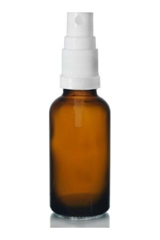Amber Cam Şişe 100Ml Sprey Başlıklı