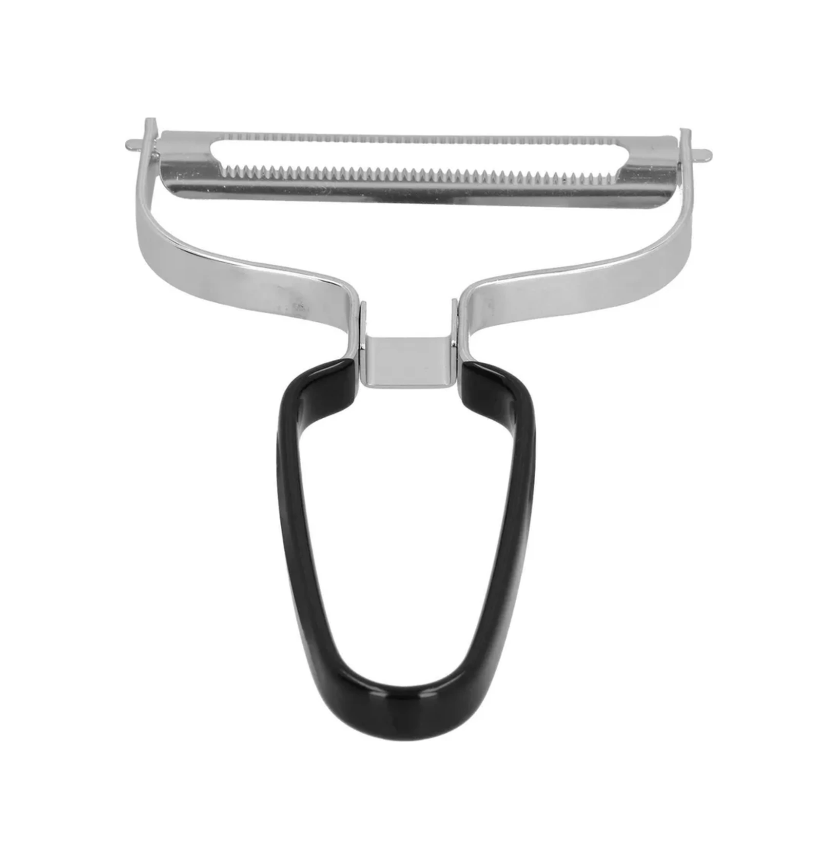 Qingmipy Stainless Çelik Somon Peeler Sebze Meyve Soyucu, Kuru Tutuşlu Plastik Saplı, Patates Salatalık İçin Kaliteli Tarım Aleti Siyah