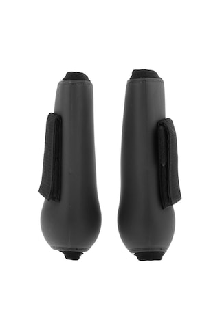 Suntek 2 Pairs At Bacak Boots Hind Ön Bacak Koruyucu Sarar Set Siyah