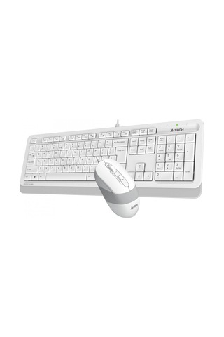 A4 TECH F1010 KABLOLU USB STANDART BEYAZ Q K AVYE+MOUSE