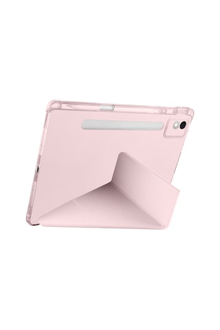 Teleplus Lenovo Idea Tab Pro 12.7 Tb-373fu Kılıf Trifolding Katlanabilir Smart Kalemlikli Kapak Kapaklı Kılıf