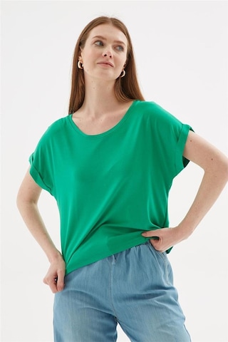 Fashion Friends Fashıon Frıends Kadın Bisiklet Yaka Bluz 25y0519k1 Ekru