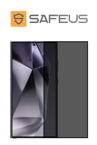 Safeus Tam Kaplayan Hayalet Parmak İzi Bırakmayan Safir Ekran Koruyucu Cam , Samsung S24 Ultra İle Uyumlu
