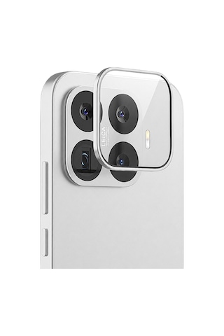 Uray Store Xiaomi Mi 17t Pro Raze Metal Kamera Lens - Gümüş