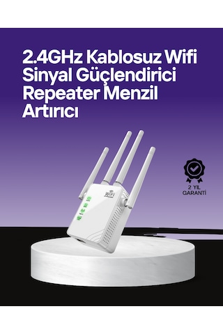 Wps Destekli 2.4ghz + 5ghz Wifi Sinyal