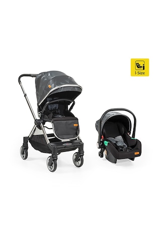 Baby2go Avian Travel Sistem Bebek Arabası Gri