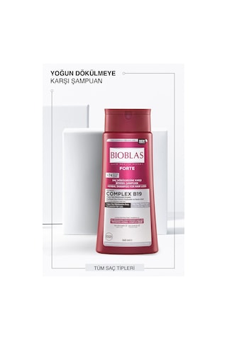 Bioblas Forte Şampuan 360 ml - Yoğun Dökülme Şampuanı