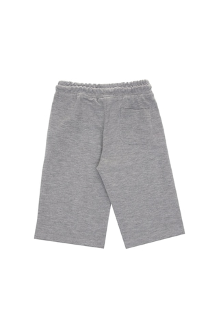 U.S. Polo Assn. Erkek Çocuk Gri Melanj Örme Şort 50298078-VR086