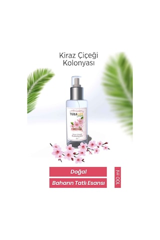Tubalife 80 Derece Kiraz Çiçeği Kolonyası 100 ML