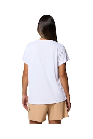 Columbia Bluevista Hill Short Sleeve Crew Kadın Tişört C-colal3349b30100 Beyaz