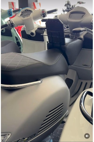 Vespa Gts Motosiklet Çocuk Koltuğu, Emniyet Kemerli, Hediyeli