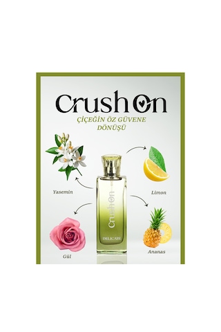 Crush On Delicate Eau De Toilette 45 Ml Meyve-çiceksi Çiçek - Meyve
