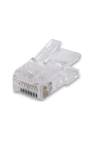 Beek Modüler Fiş, Category 5e Cat.5e , Rj45, 8p8c, Zırhsız Unshielded , Yuvarlak Kablo Tipi, Altın Kalınlığı 0,6µ-136613