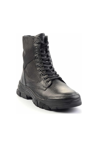 Siyah Leather Erkek Bot & Bootie E02380704440 Siyah