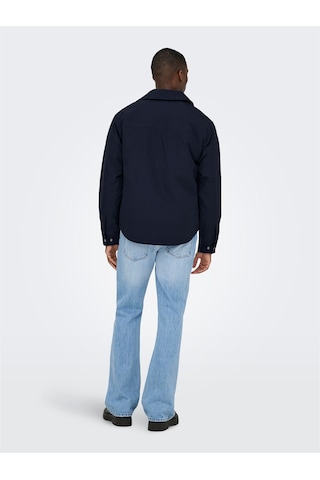Only & Sons Onsdavıd Lıfe Padded Overshırt Otw Erkek Mavi Ceket - 22036739