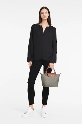 Longchamp Kadın Omuz Çantası Small L1621 089 P55 Gri