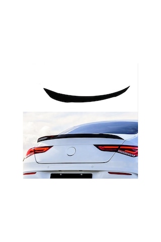 Autogp Mercedes W118 Cla Bagaj Üstü Spoiler Siyah Boyalı 2018+