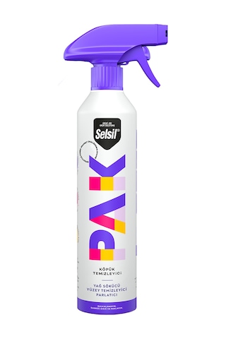 Selsil Pak 500 Ml Mucize Köpük Sprey Yağ Sökücü 5 Adet Tekli