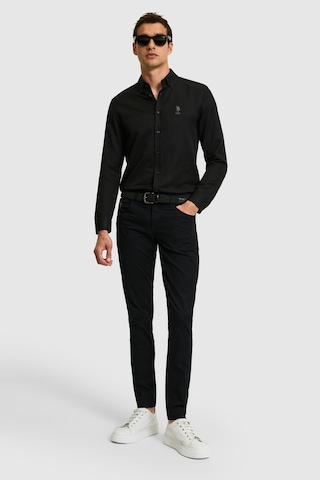 U.s. Polo Assn. Erkek Siyah Pantolon Kanvas-chino 50322356-vr046