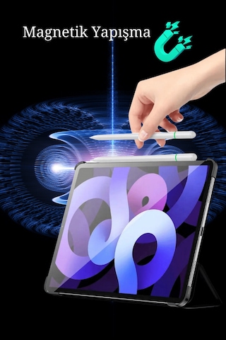 Apple Uyumlu iPad 9. Nesil Pencil Usb-c Avuç İçi Red Eğim Özellikli Bluetooth Bağlantılı Stylus Kalem