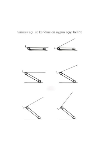 Daytona Basic2 Aluminyum Ergonomik Ayarlanabiliir Macbook Notebook Standı 1