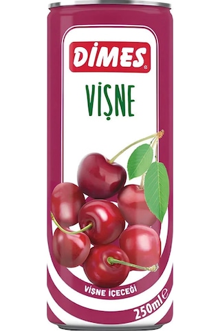 Dimes Vişne İçeceği 250 Ml X 12 Adet