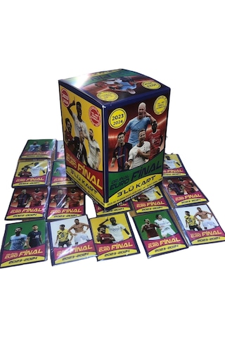 Hayal Sepeti Euro Final 3lü Kart 3 Kutu 450 Adet Kart Yeni Seri &