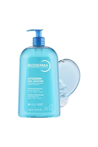 Atoderm Shower Gel Aile Boyu Kuru Ciltler İçin Nemlendirici Duş Jeli Bebek Çocuk Yetişkin 1 Lt 285 ML