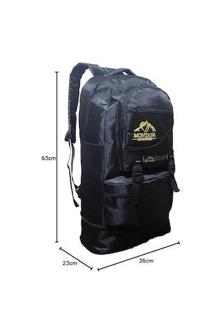 Xmlbayiciniz Montana 55+10 Litre Körüklü Su Geçirmez Çok Gözlü Okul-kampçı-seyahat-dağcı-outdoor Sırt Çantası Çok Renkli
