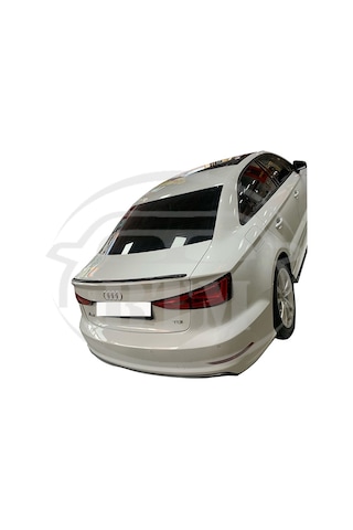 Audı A3 Sedan Bagaj Üstü Spoiler Piano  Black