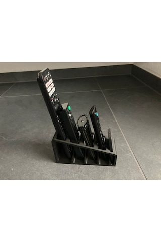 Kumanda Organizer Standı Uzaktan Kumanda Düzenleyici Tv Kumandalık Modern Siyah Kumanda Organizer Standı Uzaktan Kumanda Düzenleyici Tv Kumandalık Modern Siyah