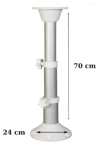 Tekne Karavan Teleskopik Masa Ayağı 3 Kademeli