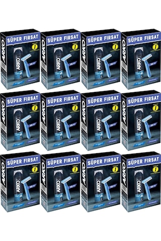 Arko Men Banyo 5 Adet + Cool Köpük Pro 200ml 12 Li Set