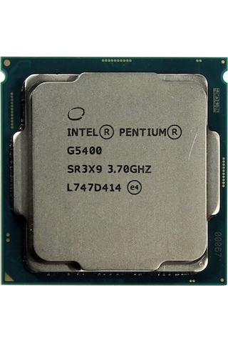 Intel Pentium Gold G5400 3.7 GHz LGA1151 4 MB Cache 54 W İşlemci Tray