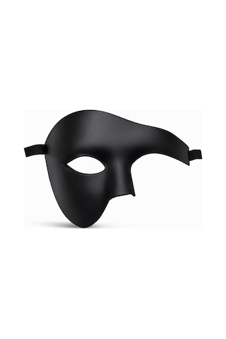 Siyah Yarım Erkek Maske Phantom Parti &amp Balo Maskesi 0  -  99
