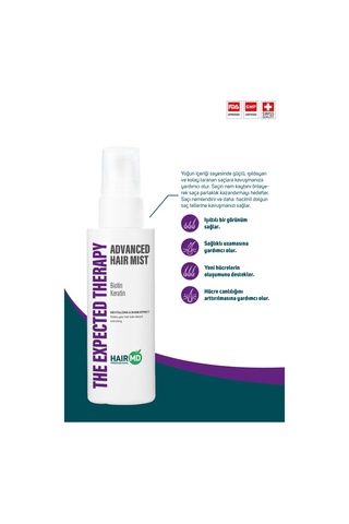 Uzman Terapisi Geliştirilmiş Bakım Ve Onarıcı Saç Spreyi 100 Ml