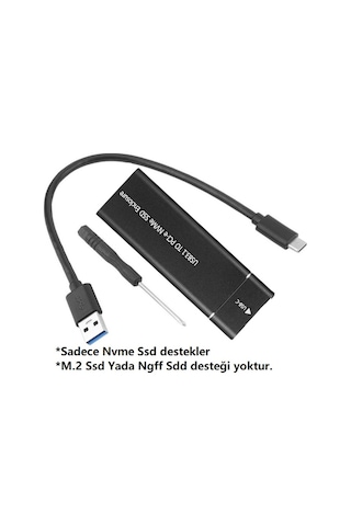 Alfais 5218 Usb 3.1 Type C To Pci-e Express Nvme SSD Hard Disk Kutusu