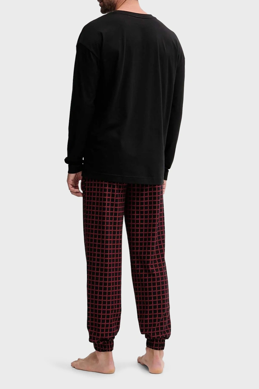 Hugo Erkek Pijama Takımı 50550098 961 Siyah Siyah