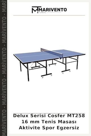 Delux Serisi Cosfer Mt258 16 Mm Tenis Masası Aktivite Spor Egzersiz