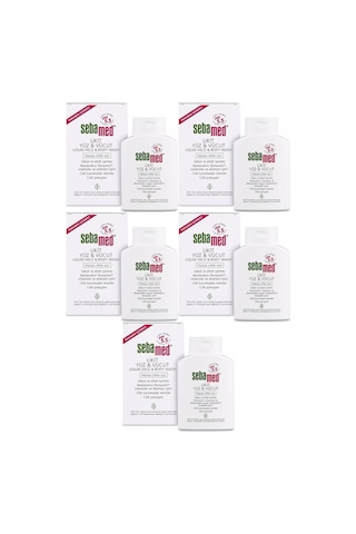 Sebamed Likit Yüz & Vücut Temizleyici 5 x 200 ML