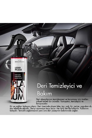 Brillantcare Platinum Deri Temizleme Ve Bakım Losyonu 200 Ml