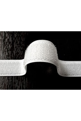 1 Mt Beyaz Yapışkanlı Cırt Bant 2 Cm Genişlikde