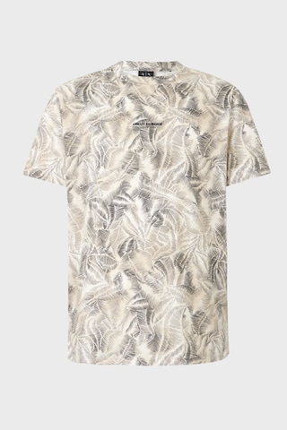 Armani Exchange Erkek T Shirt Xm002502 Af10358 F1146 Krem-bej