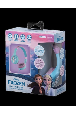 Kablolu Kulaklık Disney Frozen Çocuk Kulaklığı Lisanslı Dy-3053-fr