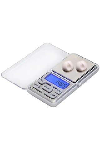 Dijital Hassas Cep Terazi 500 Gr 0.01 Taksimat Notebook Go506038 Çok Renkli